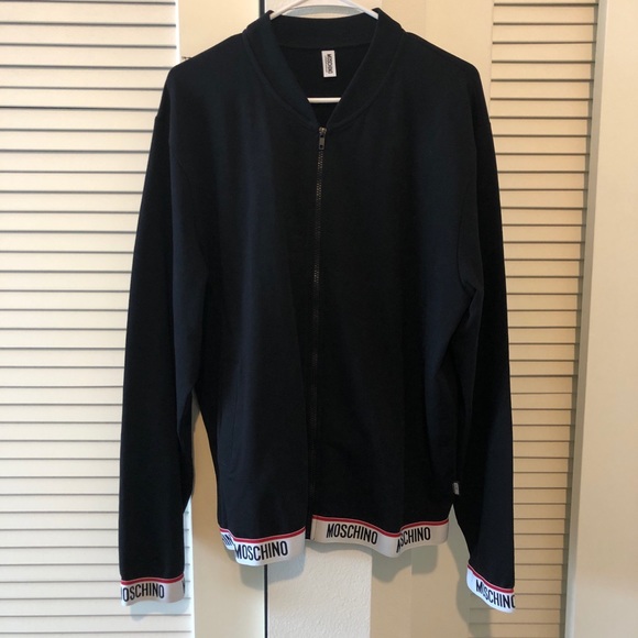 Moschino Other - Moschino Logo thin bomber jacket / sweatshirt